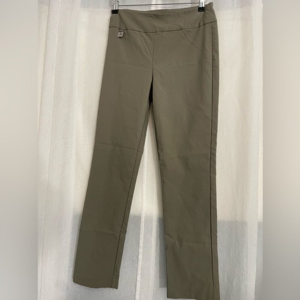 Joseph Ribkoff Womens Sage Green Pull on paints size 8